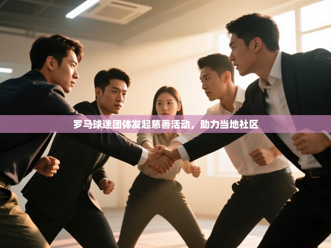 罗马球迷团体发起慈善活动，助力当地社区  第2张