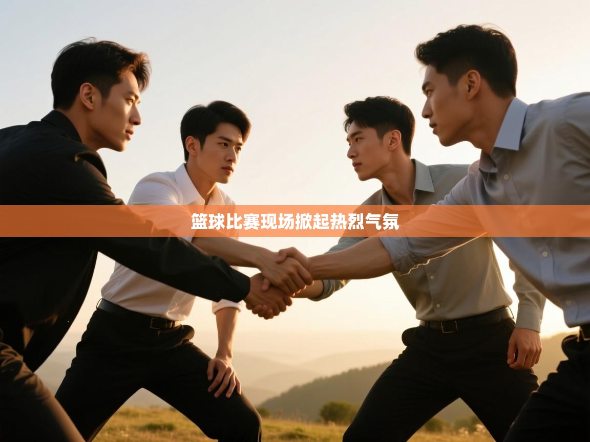 篮球比赛现场掀起热烈气氛  第1张